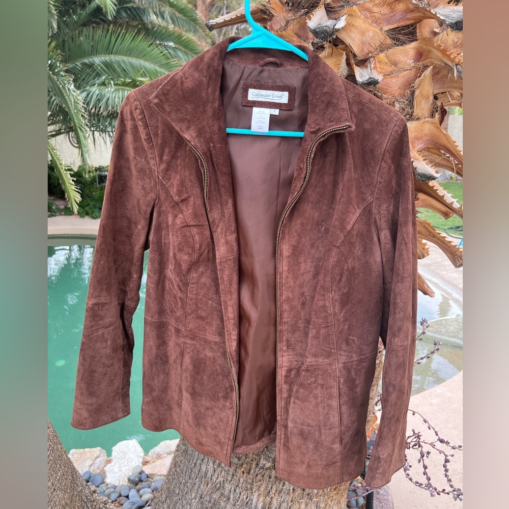 Polyester Brown Jacket. - image 2
